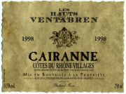 Gigondas-Haut Ventebren 1998